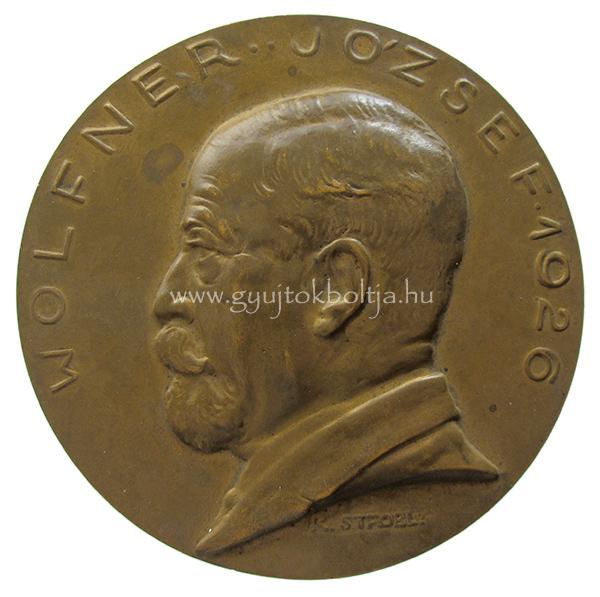 Kisfaludi Strobl Zsigmond: Wolfner J�zsef /70 �ves/ 1926